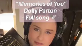 “Memories of You” Autoharp Cover, Dolly Parton 💙