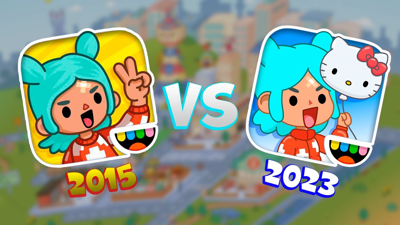 NEW vs OLD ❤️️ 2015 vs 2024 ❤️️ Toca Life World ❤️️ Toca Boca 