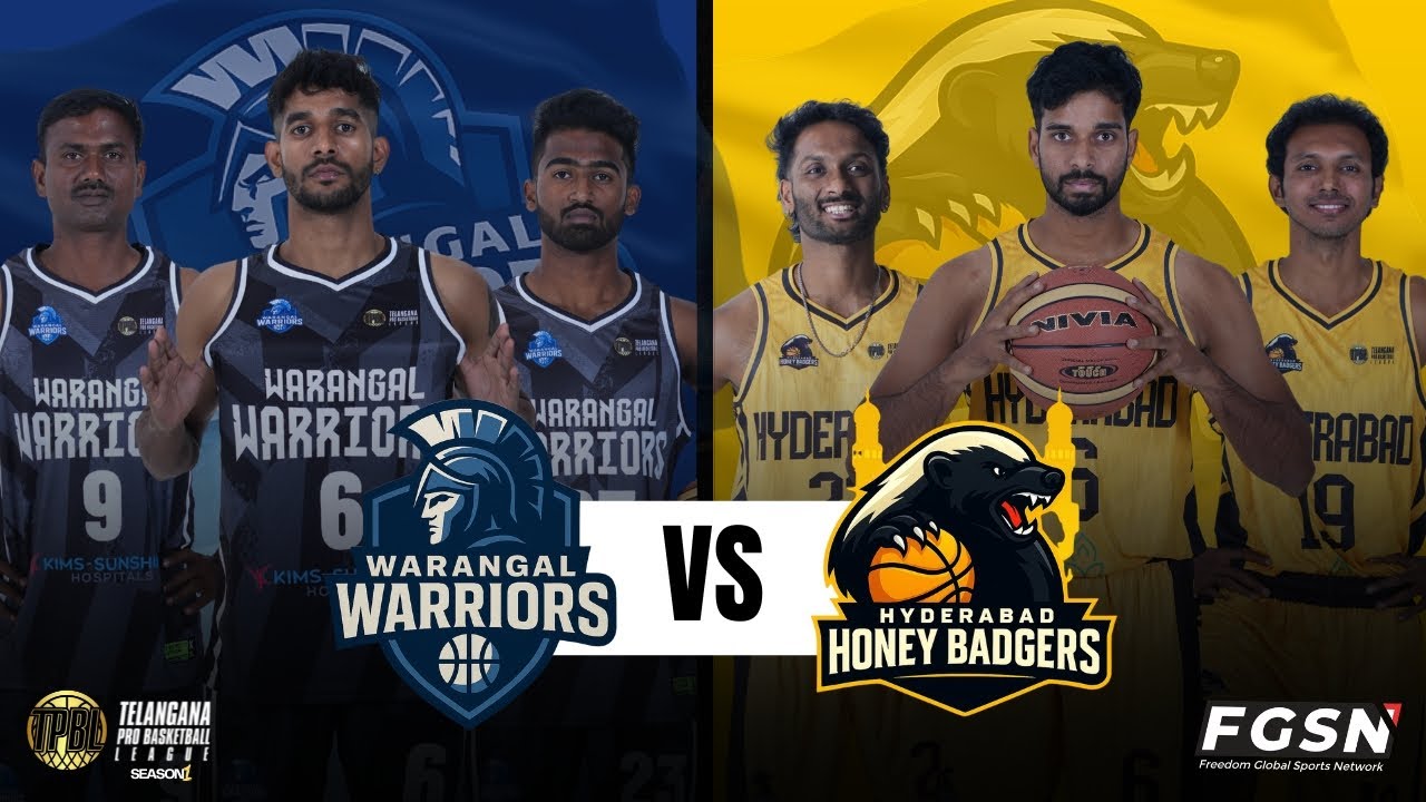 WARANGAL WARRIOR vs HYDERABAD HONEY BADGERS  || SEASON 1 || TPBl - 2025