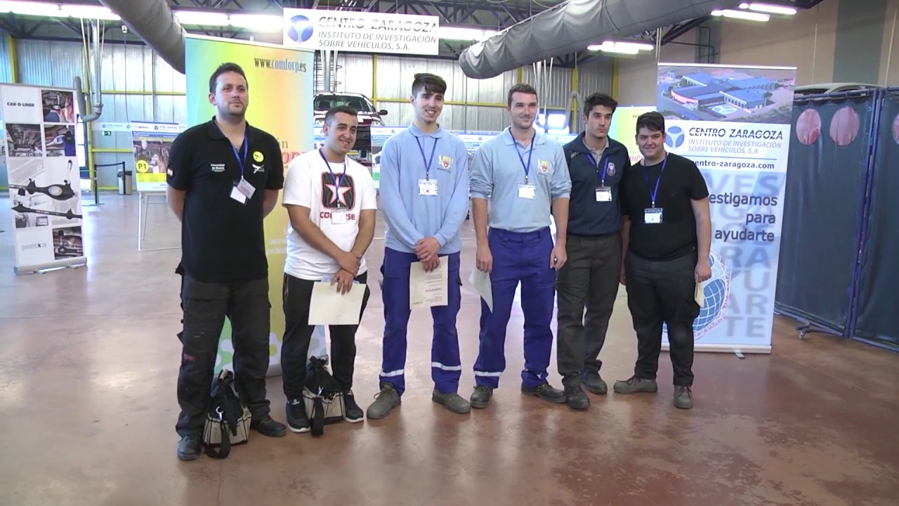 XV Concurso Jóvenes Técnicos en Automoción en Centro Zaragoza reparacion de neveras cali
