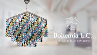 люстры потолочные хрустальные