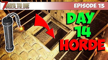 7 Days To Die Crafting For Survival Ep.13 (ALPHA 18)