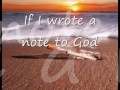 Note to God by Charice (with Lyrics)