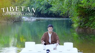 Crystal Bowl Healing Music 432Hz - Deep Sleep and Emotional Detoxification
