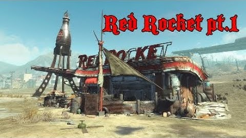 Fallout 4 (no mods) Red Rocket pt 1.
