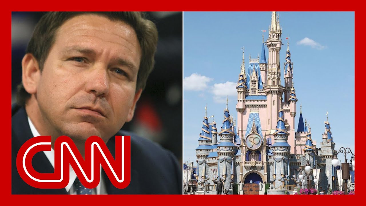 ⁣DeSantis pushes to eliminate Disney's special governing status in Florida