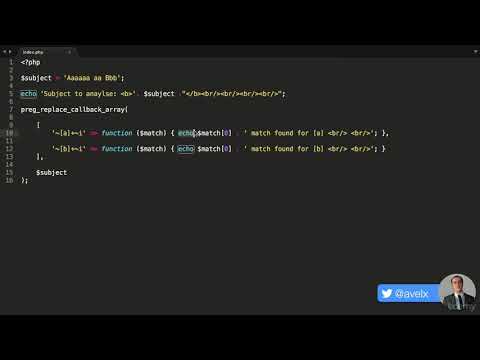 17  Revamped regular expression function PHP 7