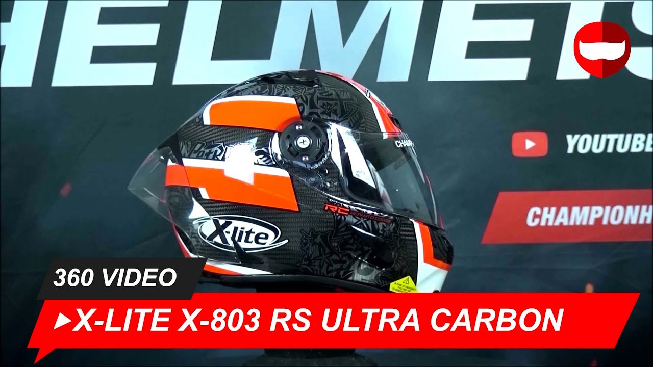 X-Lite X-803 RS Ultra Carbon Petrucci Replica - ChampionHelmets