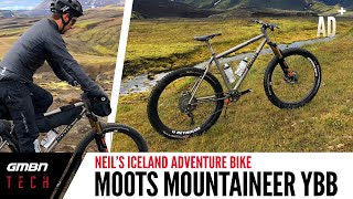 Neil's Moots Mountaineer YBB Titanium Softail MTB | Iceland Bikepacking Setup screenshot 2