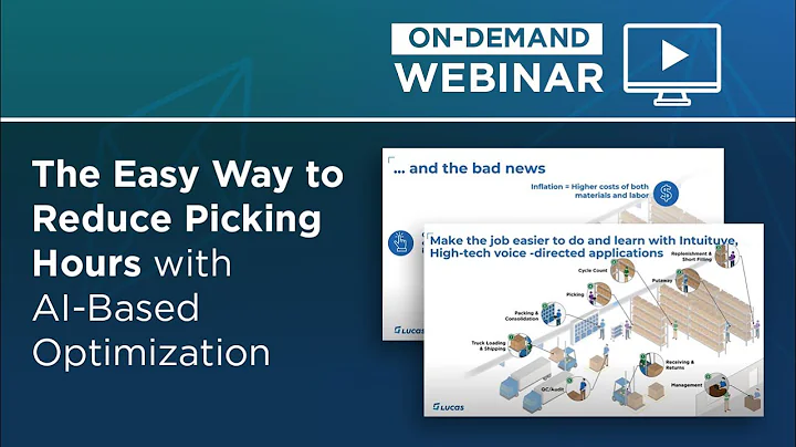 Webinar: The Easy Way to Reduce Picking Hours with AI-Based Optimization