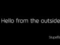Adele Hello Lyric Video Full Adele Hello Lyric Video Full