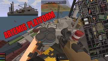 Raiding the Artemis Platform Deadzone (Unturned Escalation Artemis Platform)