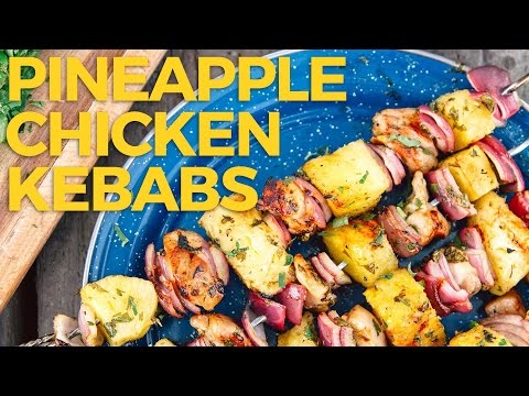 How to Make Pineapple Chicken Kebabs