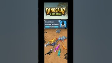 Dinosaur Universe Hunt Silver Android 50 times  #dinosaur  #universe #android #ios #playstore