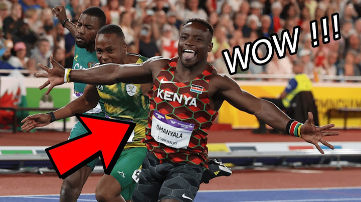 Domination !!! Ferdinand Omanyala Wins Commonwealth 100m Gold | CGW 2022
