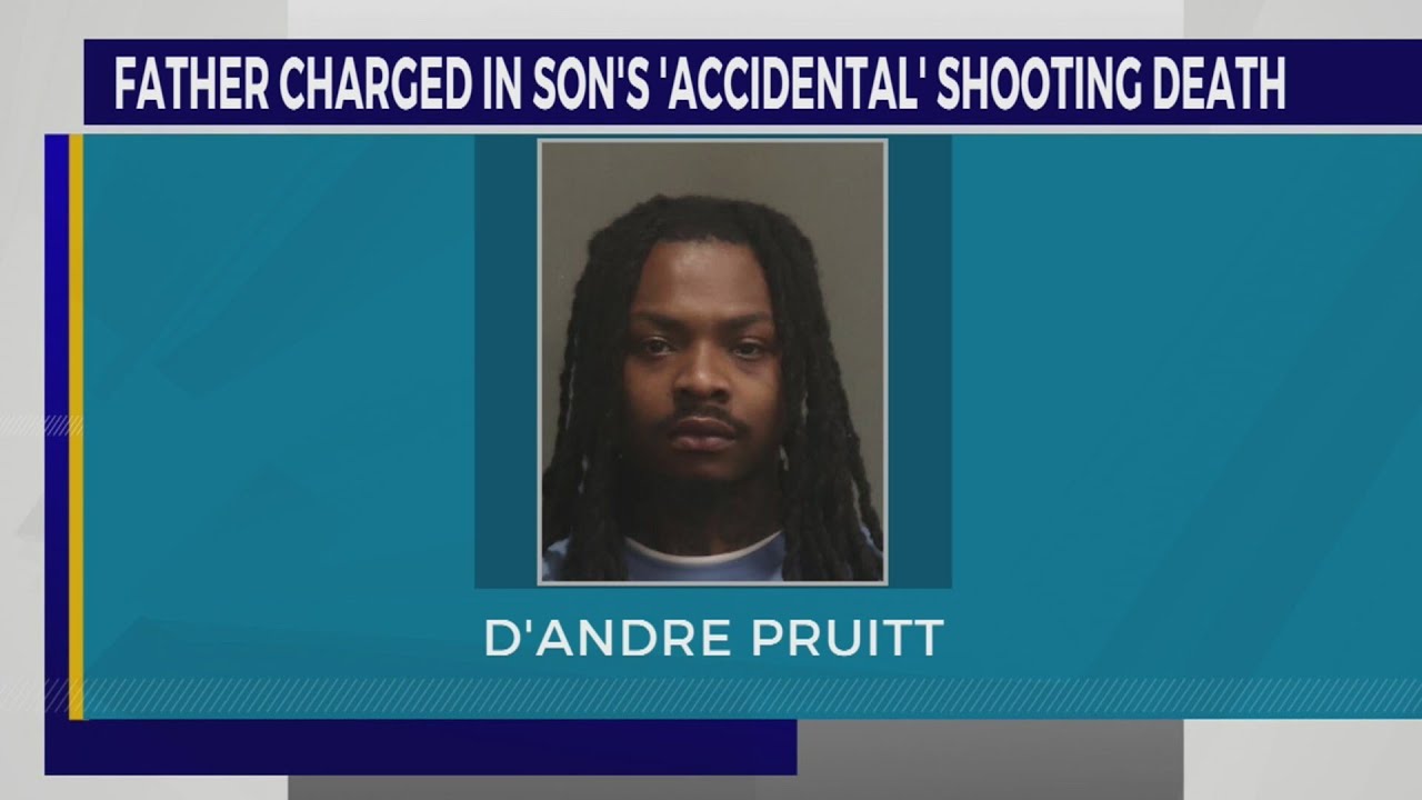 Father charged in son's 'accidental' shooting death - YouTube