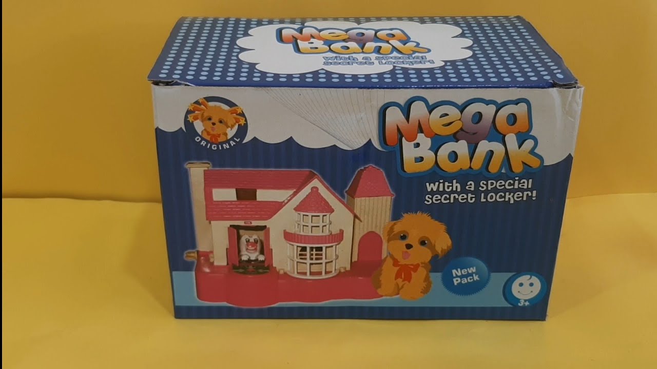 Dog house coin bank 🐶 Cute piggy bank Money bank YouTube