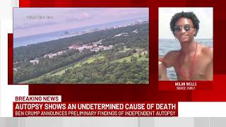 Ben Crump announces preliminary findings of Nolan Wells’ independent autopsy as ‘undetermined’