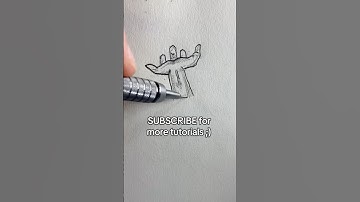 How to draw hands 😏#howtodraw #easydrawing #drawingtutorial #drawing #hand