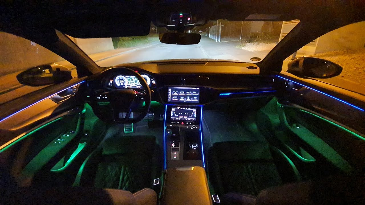 2020 Audi A6 Avant 50 TDI - at night / Ambiente- Lichtpaket plus 