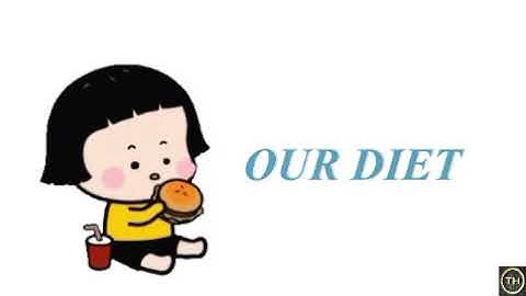 CALSS 3 | EVS | OUR DIET | EXPLAINER VIDEO