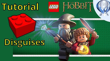 LEGO Hobbit - Disguises Red Brick Tutorial(Mithril Warhammer)