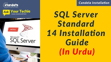 SQL Server Standard 14 Installation Guide In Urdu