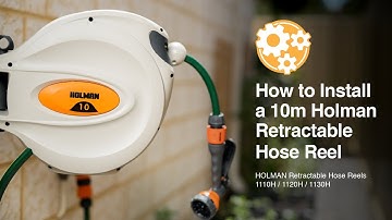 How to Install a 10m Holman Retractable Hose Reel