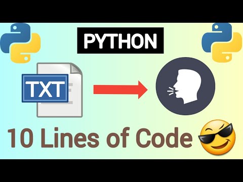 How to Convert Text to Speech in Python | Text to Speech Conversion using python