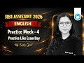 RBI Assistant English Mock Test 2026 | Practice Like Exam Day | RBI Assistant English Classes
