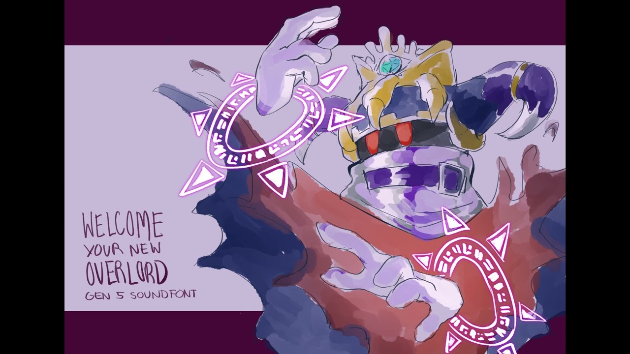 Welcome Your New Overlord - Pokémon Black & White Soundfont (UPDATED)