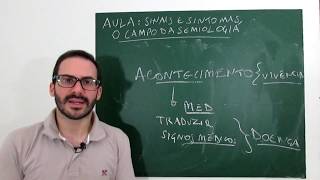 Sinais e Sintomas, o Campo da Semiologia (Aula M1.1 - Curso O Sintoma)