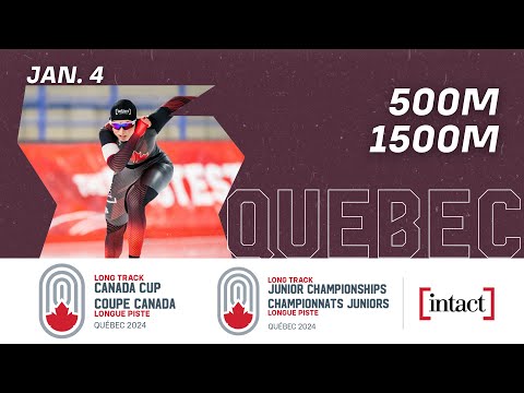 DAY/JOUR 1 | 2024 Canadian Junior Long Track Championships & Long Track Canada Cup