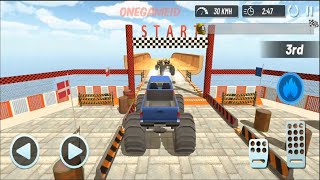 Monster Truck Mega Ramp Extreme Stunts GT Racing - Impossible Car Game gameplay 2020 screenshot 4