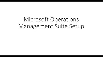 Azure OMS Step by Step – Workspace Setup