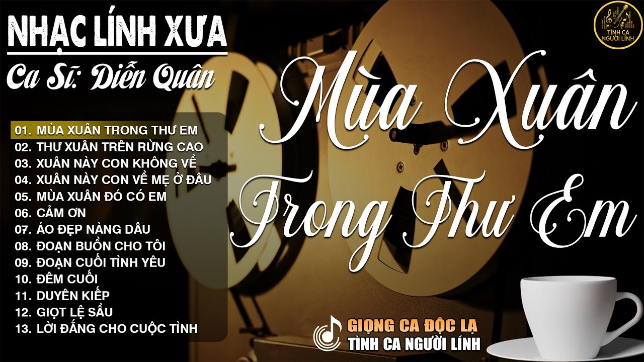 MÙA XUÂN TRONG THƯ EM ➤ Nhạc Xưa DIỄN QUÂN Nghe Cực Êm TAI - LK Nhạc Xuân 2026 Nghe Là Thấy Tết