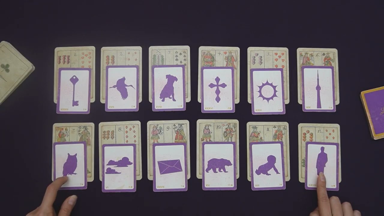 LENORMAND HOUSES SPREAD ~ Lenormand Reader