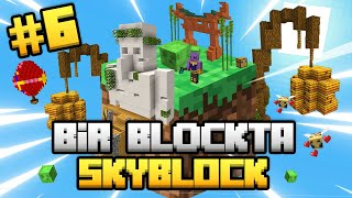1 Blokta Skyblock Sınırsız Kaynaklı Skyblock