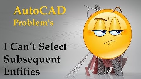 Enable & Disable Subsequent Selection In AutoCAD - PICKADD Command - Tips & Tricks