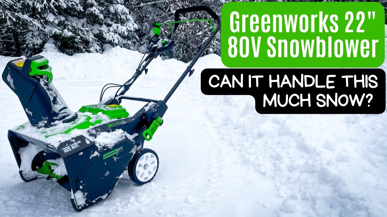 Greenworks 80V 24 Inch Two-Stage Snow Blower Review - Tool Box Buzz Tool  Box Buzz