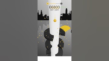 Helix jump new iOS gameplay  #334level  #shorts