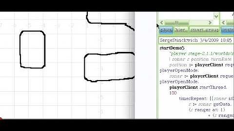 playerST 0.1 Obstacle avoider robot demonstration
