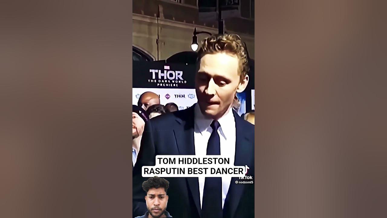 TOM HIDDLESTON RASPUTIN BEST DANCER #music #marvel #funny #loki #shorts #viral #video