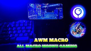 How to make AWM macro on Moowii gaming ( keyboard and mouse fullgaming setup box) 4 in 1 Combo screenshot 5