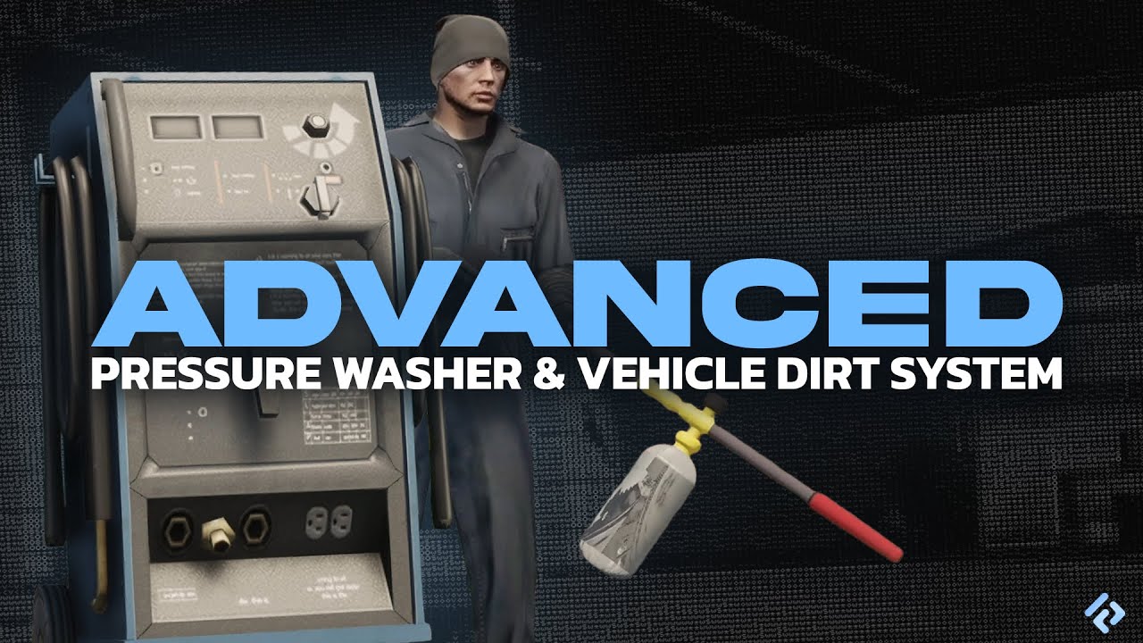 fsg Pressure Washer / Vehicle Dirt System - [FiveM Script] - [ESX/QBox/QBCore]