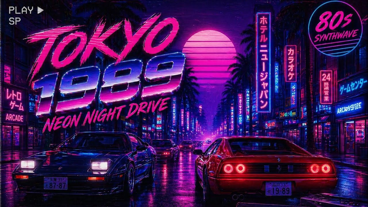 TOKYO MIDNIGHT 1989 // Neon Night Drive Synthwave - YouTube
