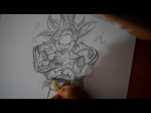 Amazing Speed Drawing Goku Manga [HD] - Video Dailymotion