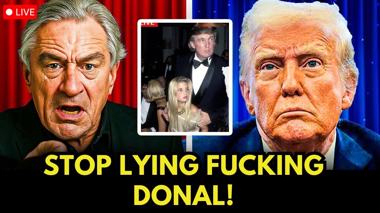 Trump LOSES IT After Robert De Niro EXPOSED Him on LIVE TV