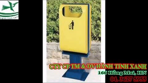 THÙNG RÁC NGOÀI TRỜI,THÙNG RÁC,THÙNG RÁC CÔNG CỘNG,THÙNG RÁC CÔNG VIÊN