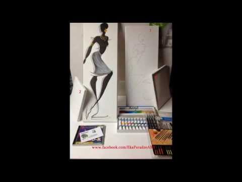 Eka Peradze.#1 სასწავლო კურსი/ #1 Training Course. 3D Painting